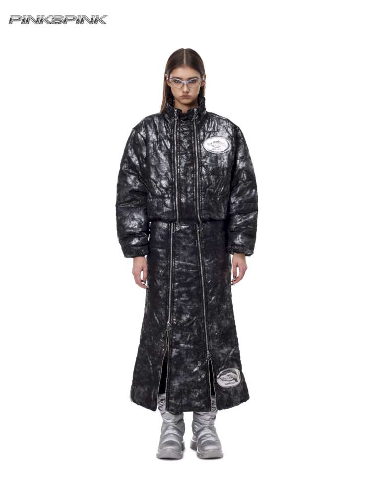 Silver Electric Moon A-line Skirt【s0000015135】