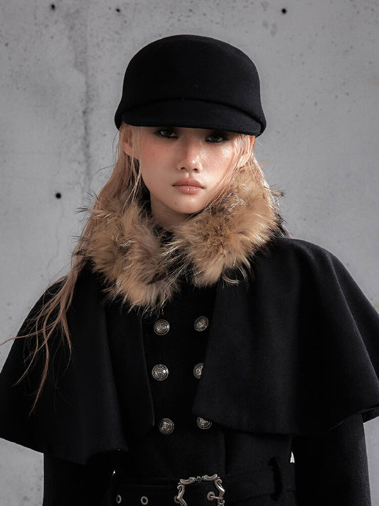 Genuine Fur Warm Furry Scarf【s0000019158】