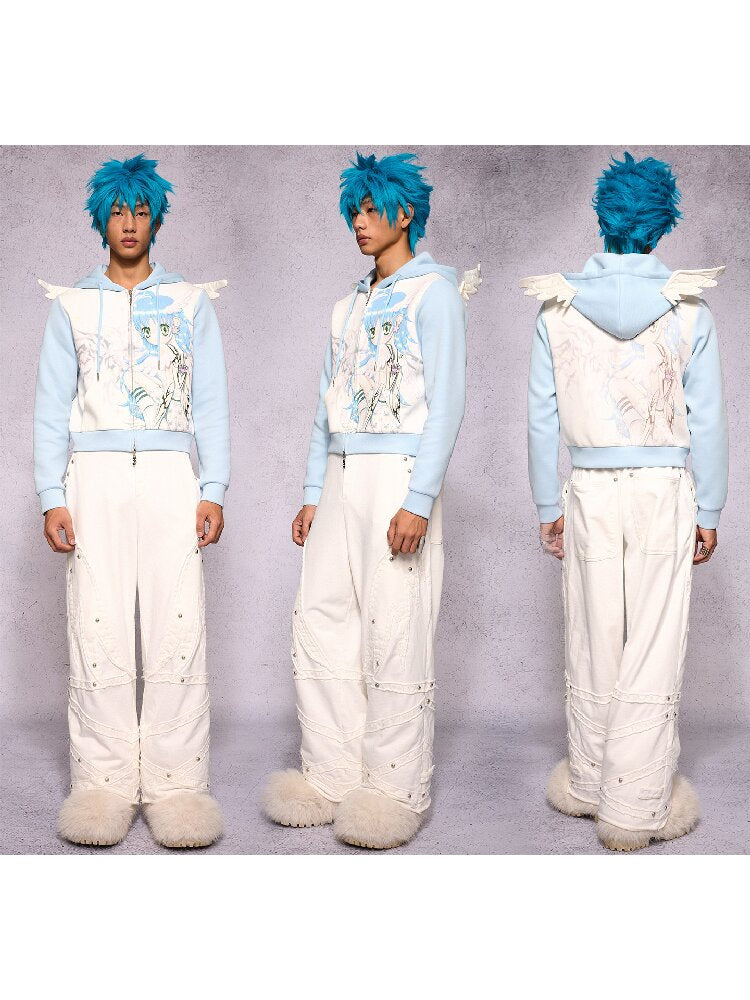 Six Winged Angel Wing Sweatshirt【s0000019149】