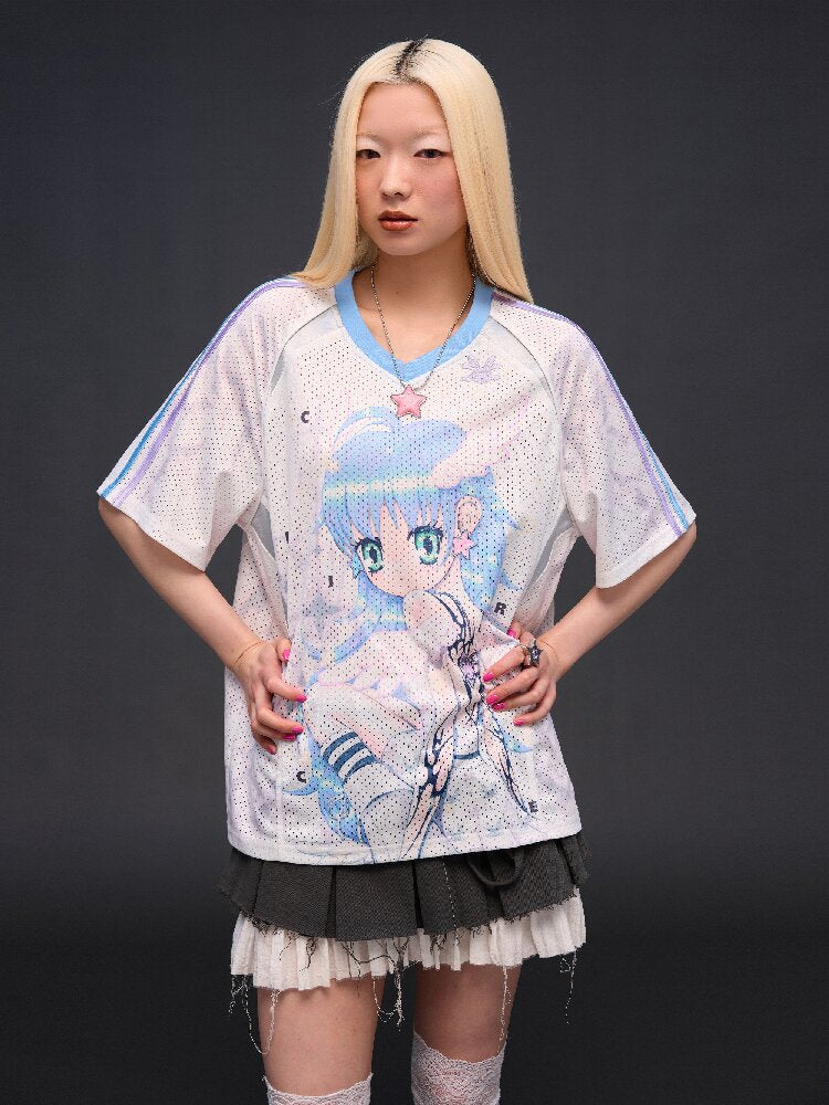Seraphim Girl Raglan Sleeve T-Shirt【s0000017025】
