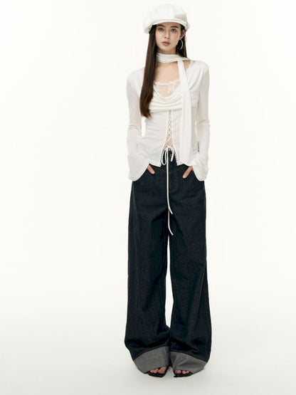 Vintage Original Cow Straight Pants【s0000013742】
