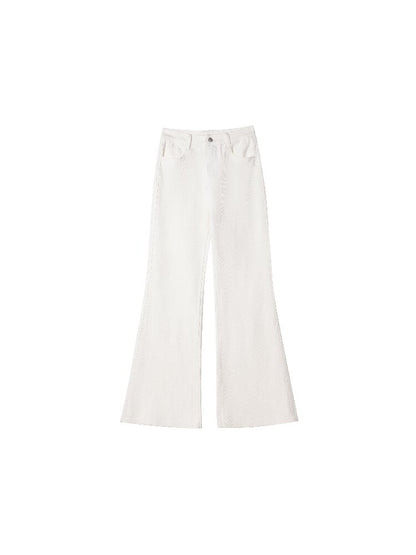 Two Tone High Waist Bootcut Jean【s0000015856】