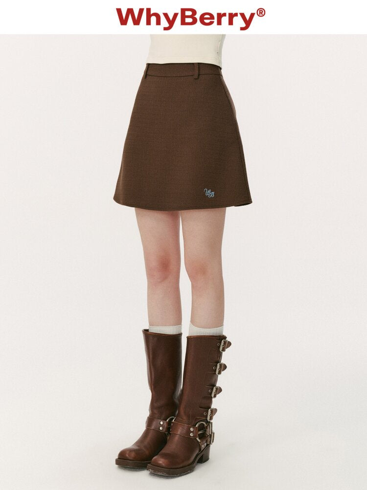 Modern Stitching Brown Mermaid Skirt【s0000015678】