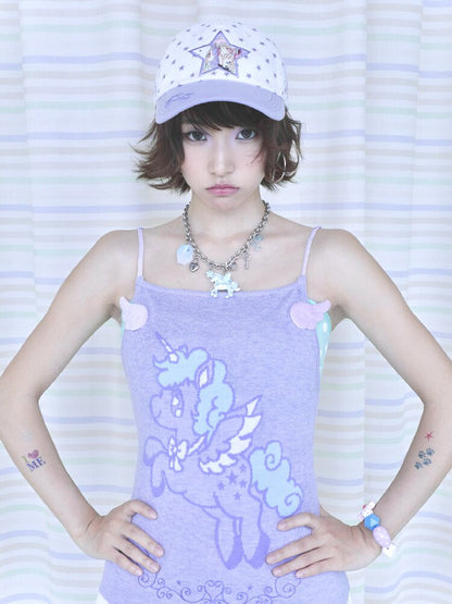 Silver Wire Slim Wings Camisole【s0000016665】