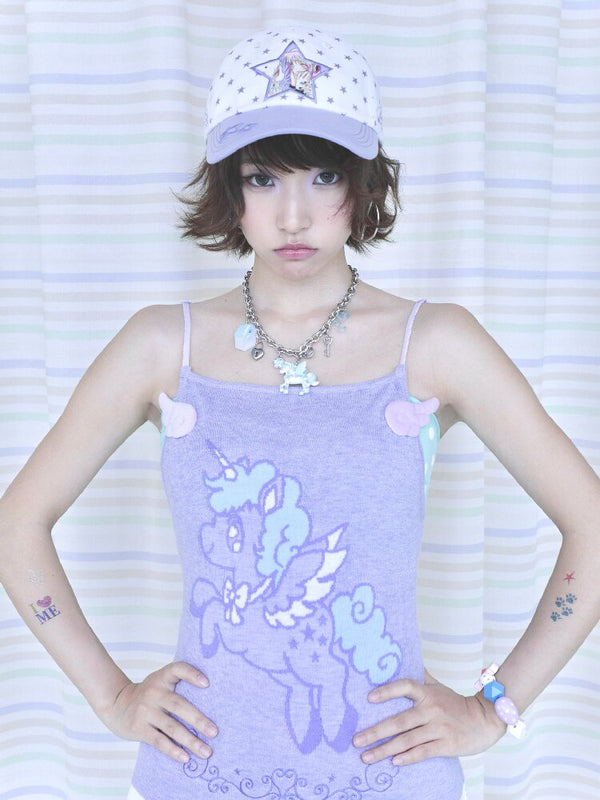 Silver Wire Slim Wings Camisole【s0000016665】