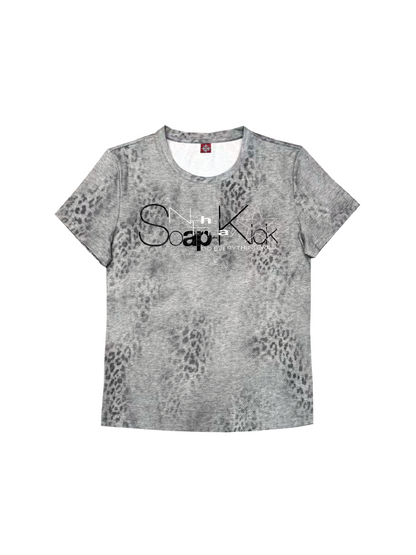Millennium Silver Foil Leopard Tee【s0000018262】