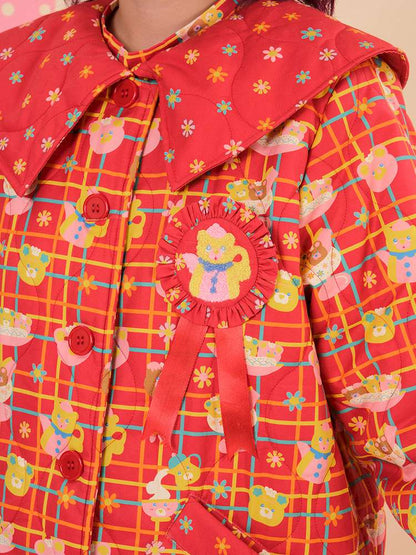 Showa Sweets House Embroidery Hairpin【s0000015169】