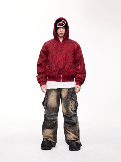 Raw Edge Short Cotton Jacket【s0000011355】