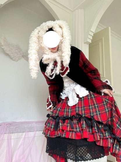 Velvet Bows Short Jacket【s0000011335】