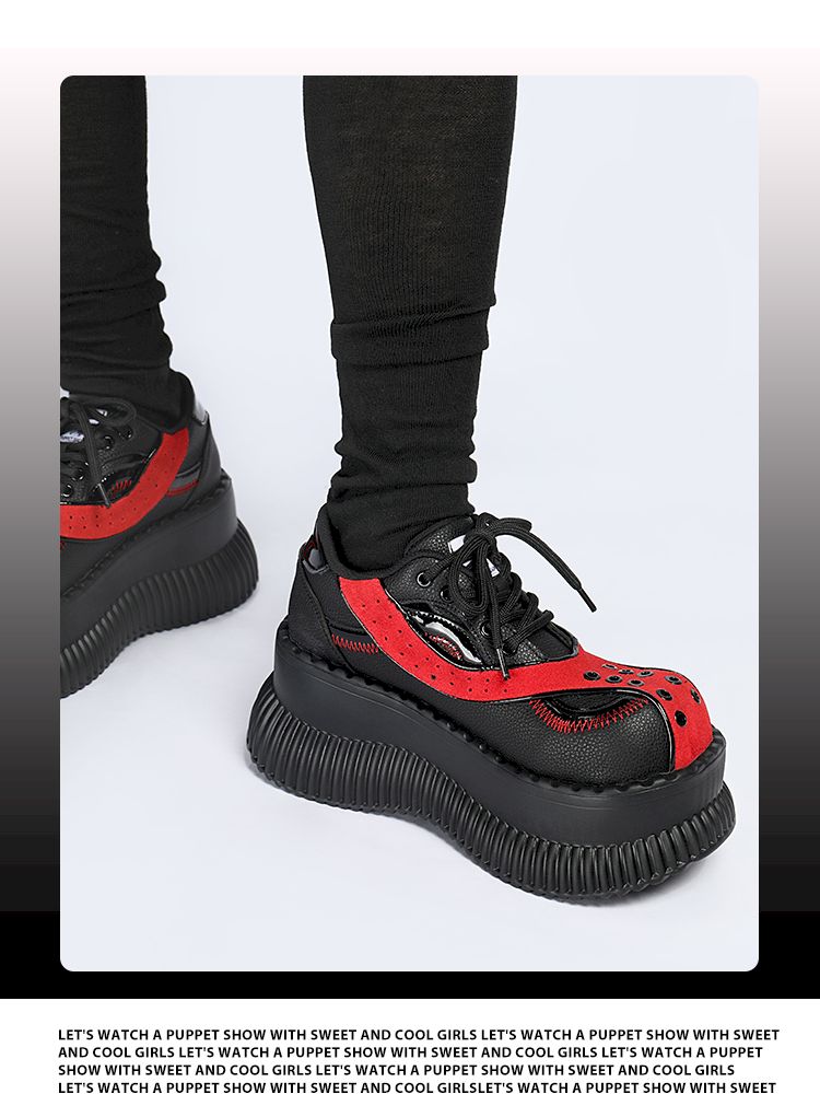 Punk height increase single shoes【s0000013358】