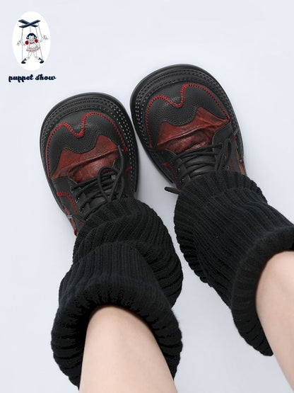 Gothic small leather shoes【s0000013708】