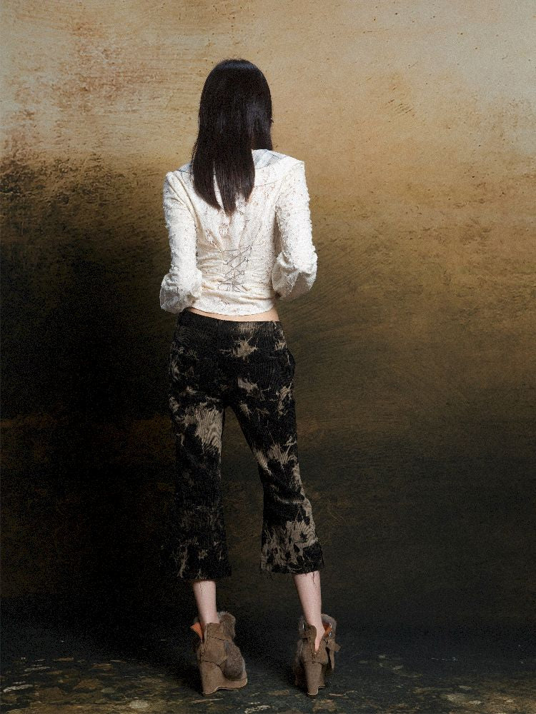 Tie-Dye Micro Low Waist Pants【s0000011817】