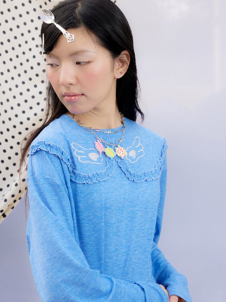 Tableware Star Ring Necklace【s0000015847】