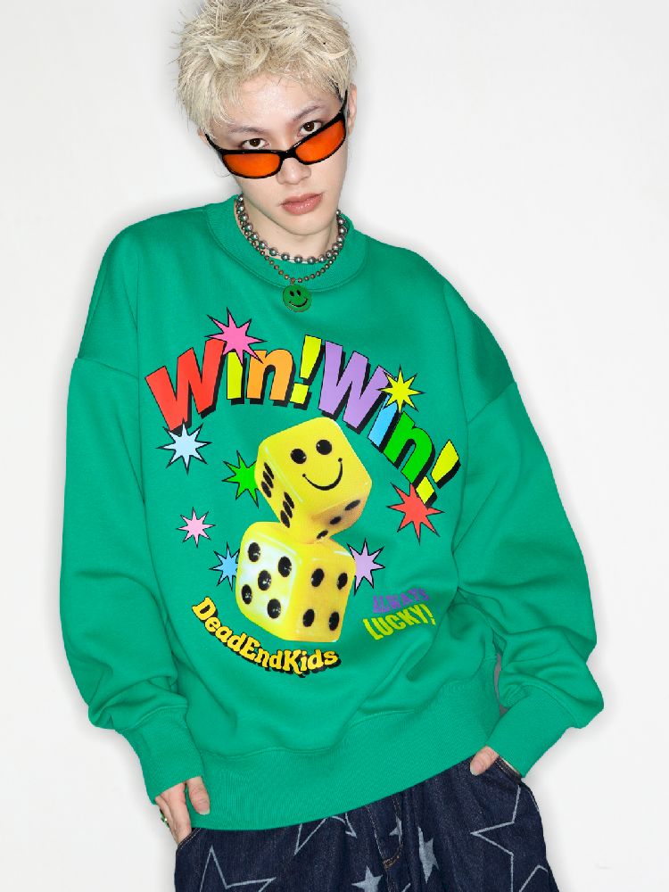 Smiley Dice American Tide Sweatshirt [S0000010264]