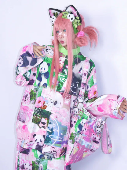 Cartoon Plush Panda Hairband Headpiece Accessory【s0000013978】