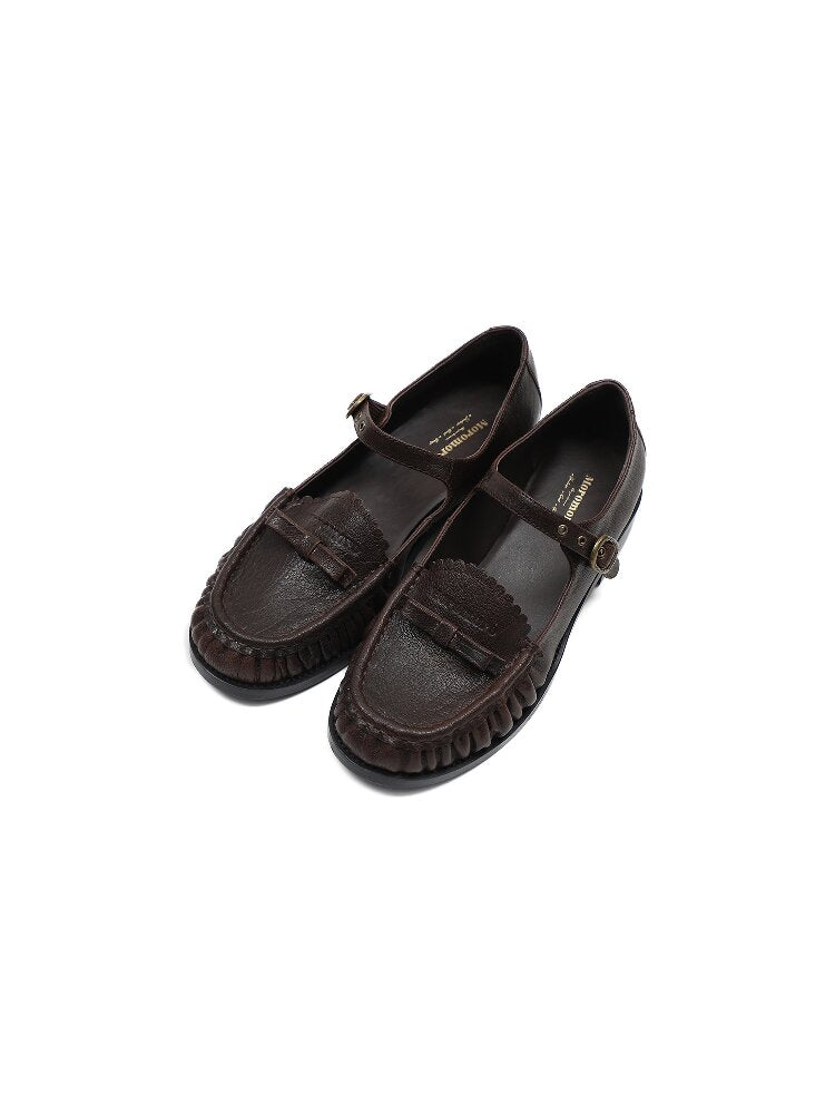 Vintage Mary Jane Loafers【s0000017904】