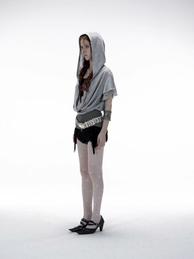 Batwing Sleeve Short-Sleeved T-Shirt【s0000012706】