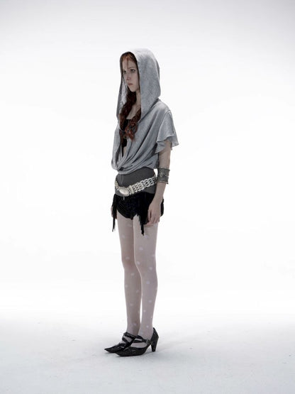 Batwing Sleeve Short-Sleeved T-Shirt【s0000012706】