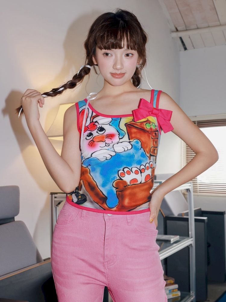 Colorful Vintage Vest【s0000013341】