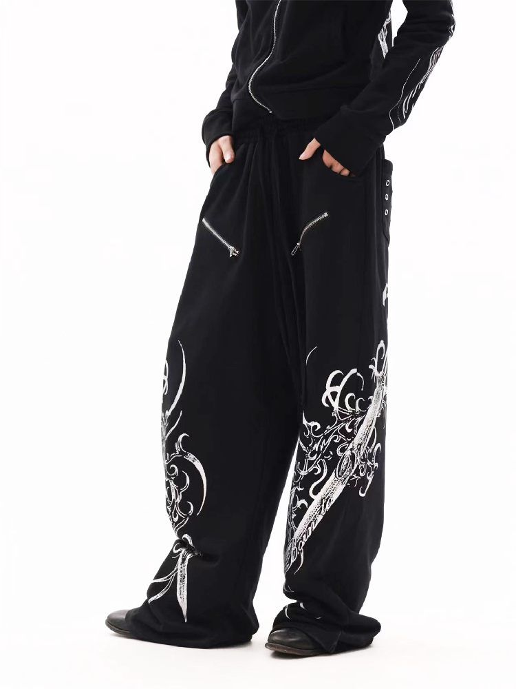 Dark Gothic Longsword Sweatpants【s0000018334】