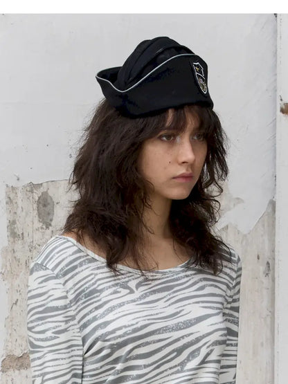 Scottish Tartan Boat Cap Beret【s0000014214】
