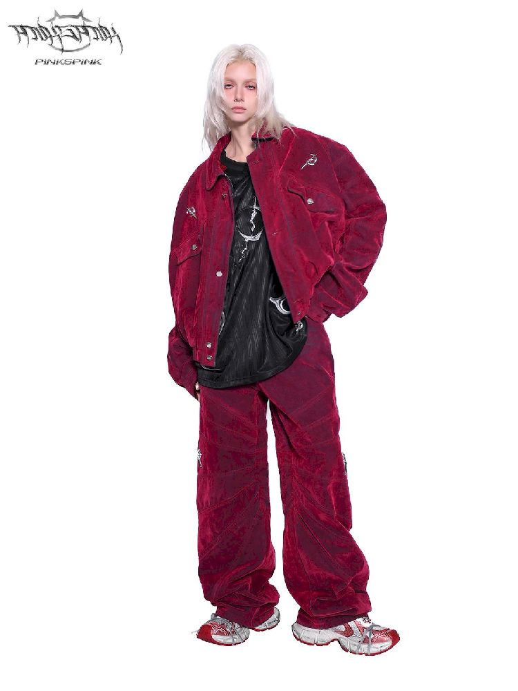 Y3K 벨벳 데님 재킷 [S0000011023]