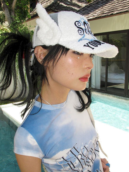 Angel wings. Duck cap【s0000009608】