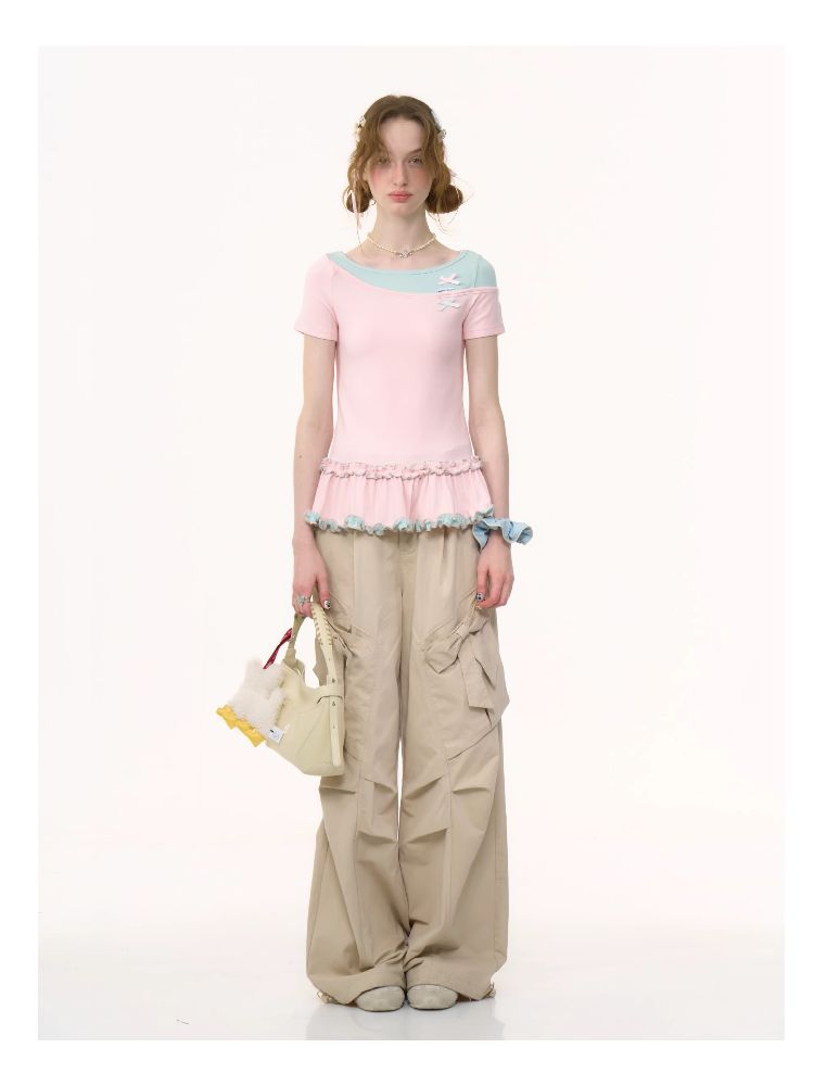 Straight Wide-leg Casual Pants【s0000012240】