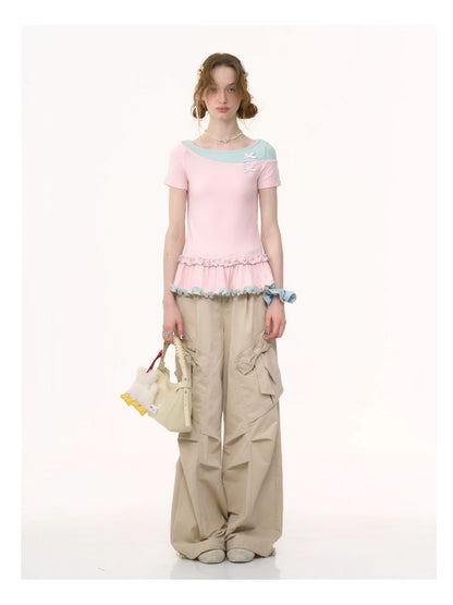 Straight Wide-leg Casual Pants【s0000012240】