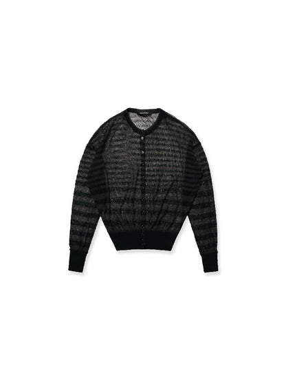 Linen Blend Gradient Cardigan Top【s0000017929】