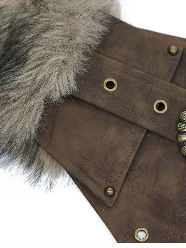 Patchwork Fringe Pocket Waist Belt【s0000013964】