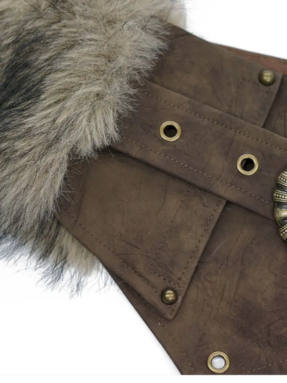 Patchwork Fringe Pocket Waist Belt【s0000013964】