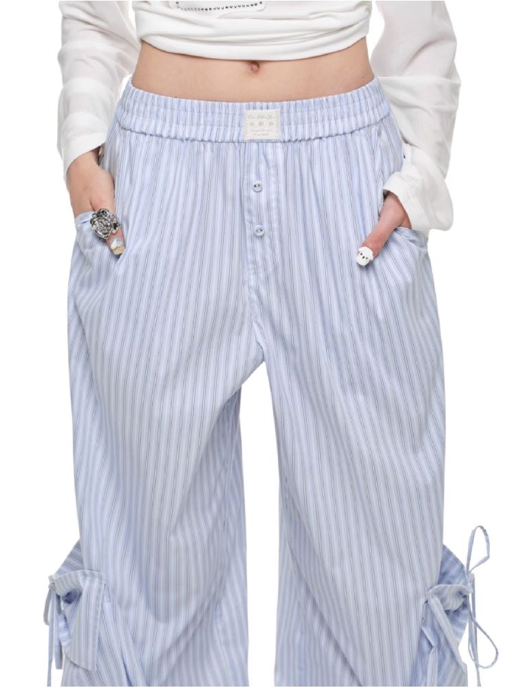 Wide Leg Work Pants【s0000011595】