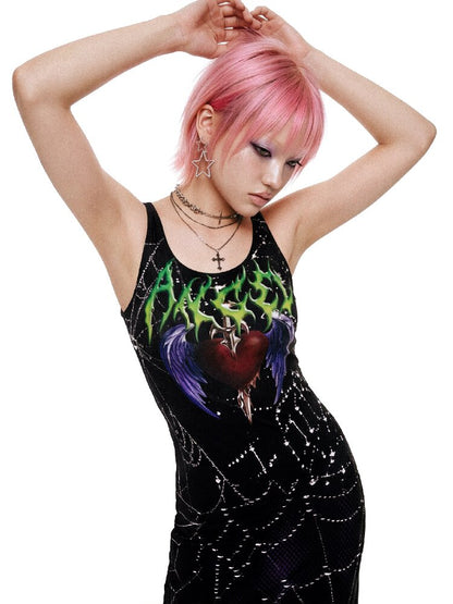 Original Gothic Slimming Vest Dress【s0000017401】