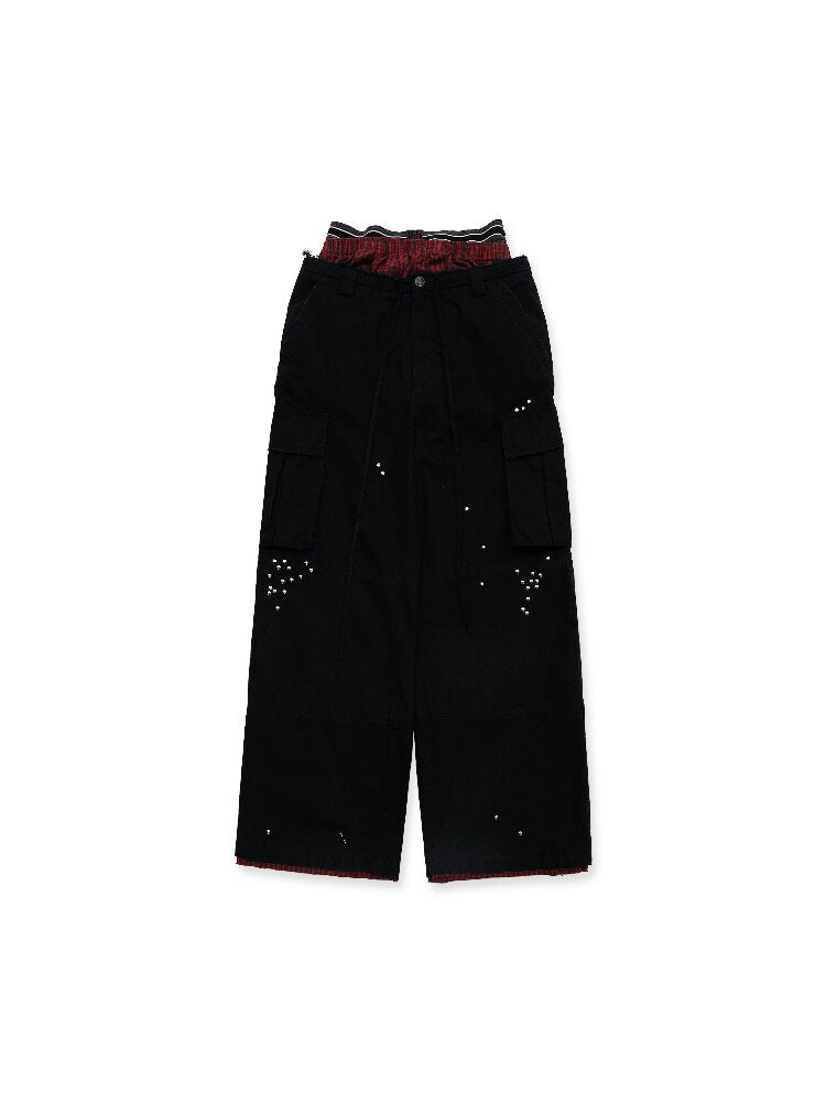 College Bandeau Suspender Pants【s0000016438】