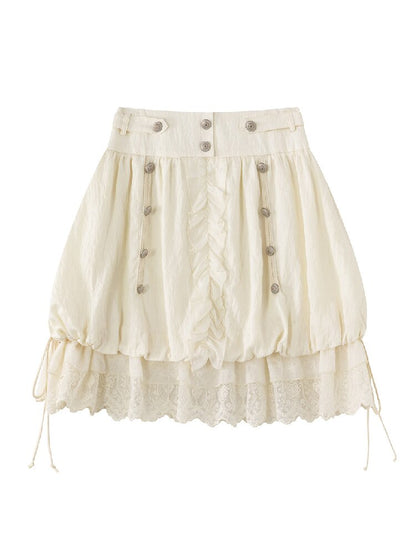 Chiffon Lace Patchwork Dress【s0000018106】