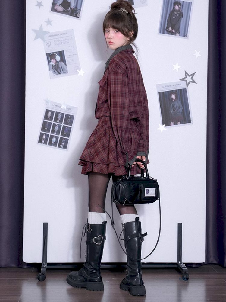 Long Sleeve Petticoat Dress【s0000011664】