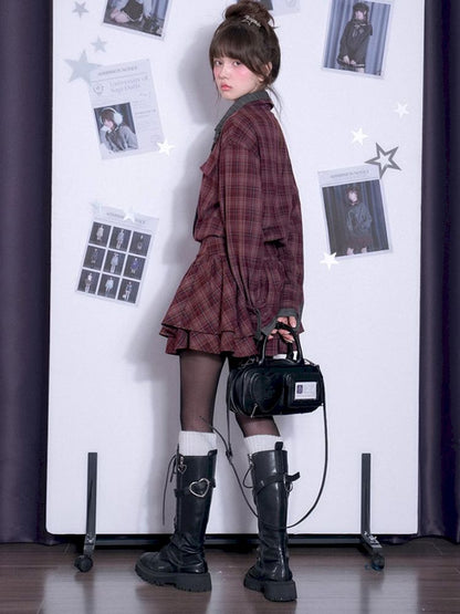 Long Sleeve Petticoat Dress【s0000011664】