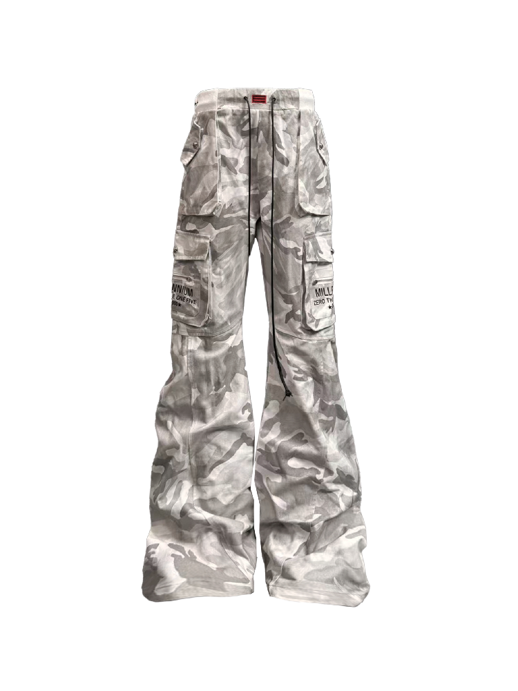Camouflage Canvas Cargo Pants【s0000018331】