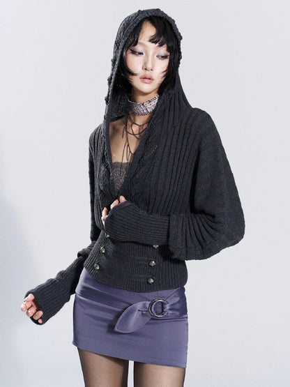 Indigo Ring Tie-Up Skirt Pants【s0000018476】