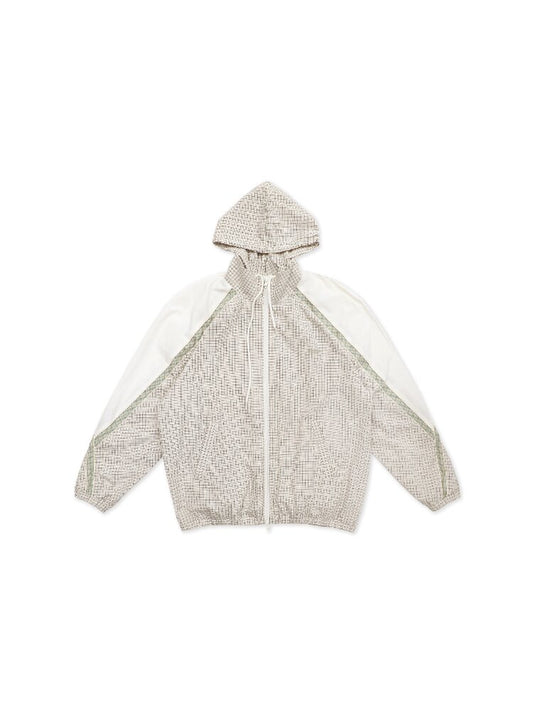 Plaid Color Blocked Sport Jacket【s0000017414】