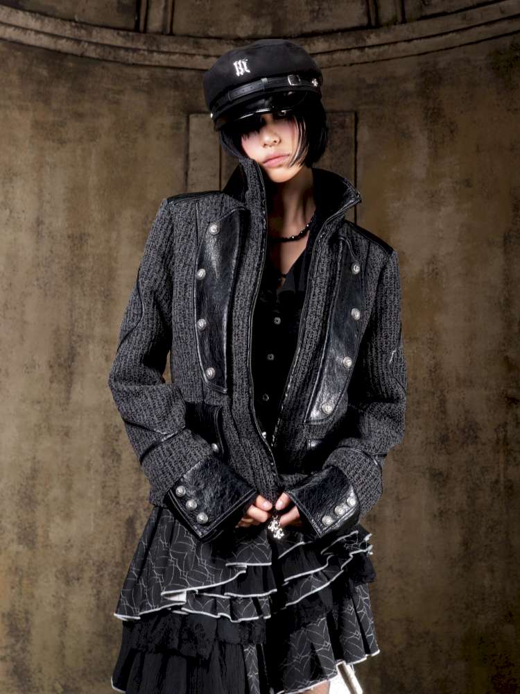 Knightly Punk Vintage Jacket Top【s0000015090】