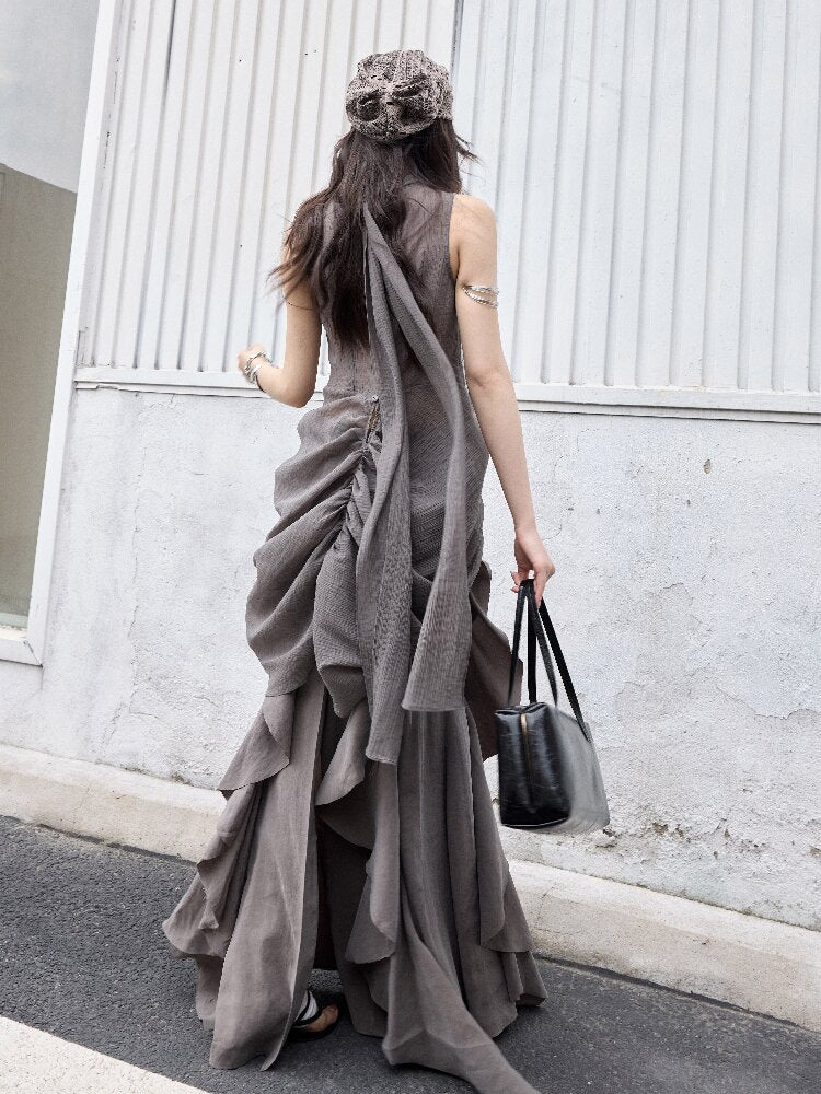 Urban Lazy Ruffle Lace-up Skirt【s0000016865】