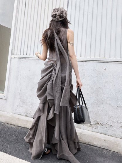 Urban Lazy Ruffle Lace-up Skirt【s0000016865】