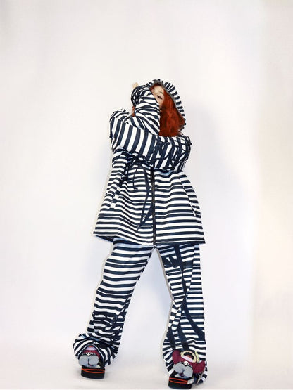 LEEDARK COTTON STRIPED SWEATSHIRT [S0000010858]