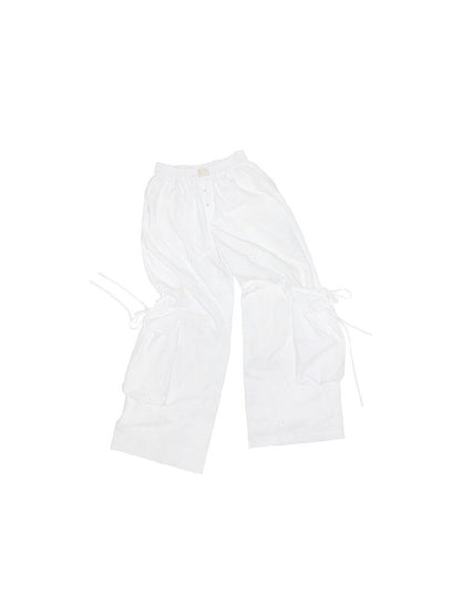 Wide Leg Work Pants【s0000011595】