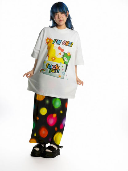 Streetwear loose cotton T-shirt【s0000013171】