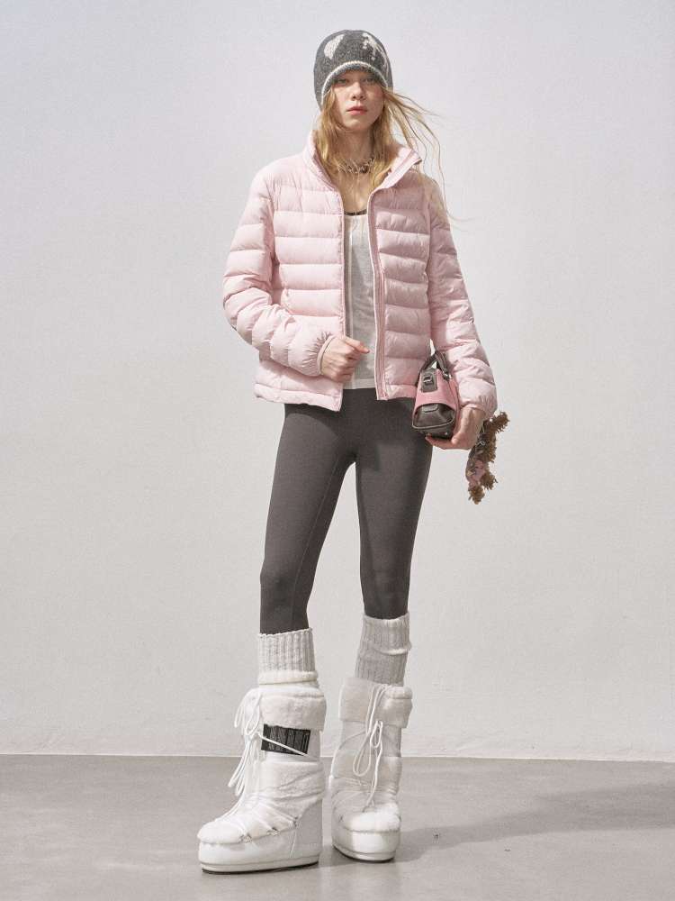 Quilted White Duck Down Jacket【s0000015234】