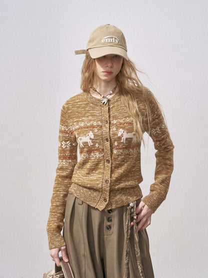 Pony Fair Island Floral Cardigan【s0000015229】