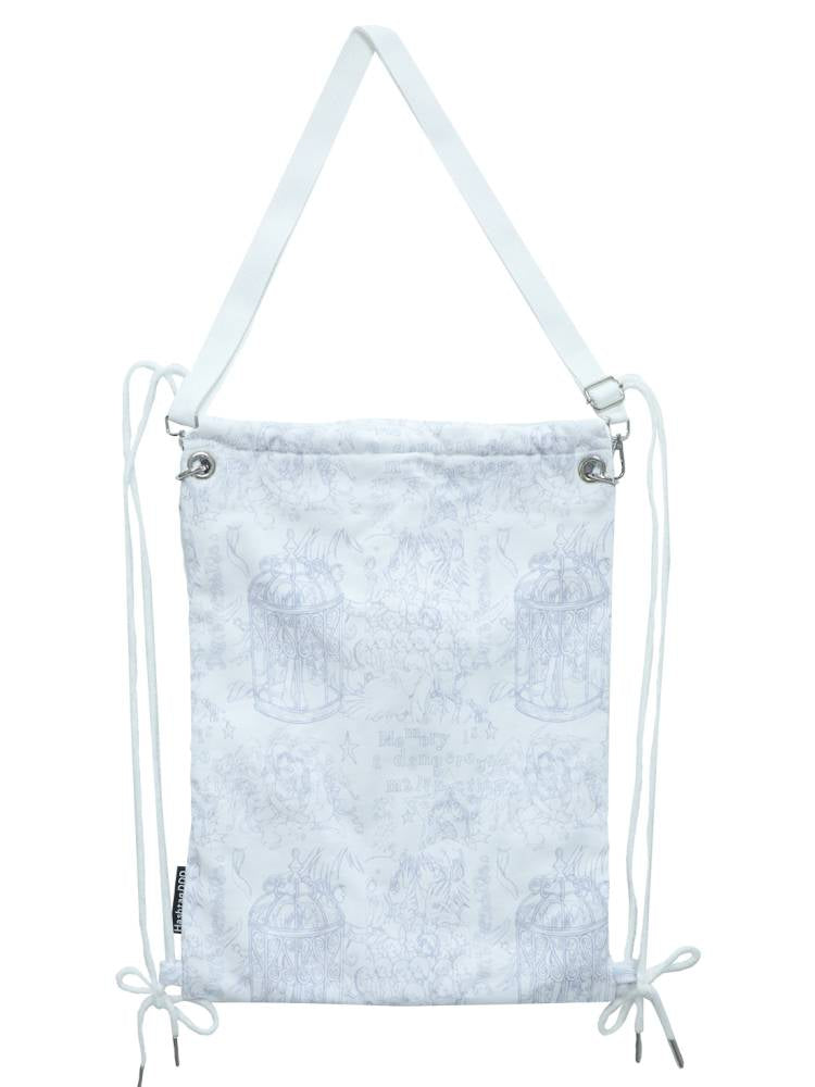 Double-Shoulder Drawstring Bag【s0000014441】